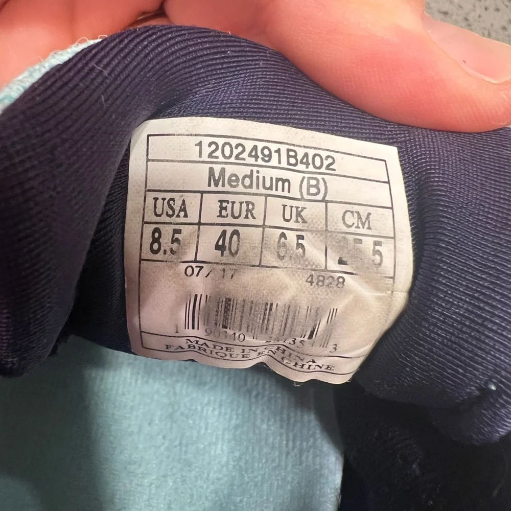 Brooks Womens Revel Blue Running Shoes Sneakers 8.5 - Picture 8 of 9